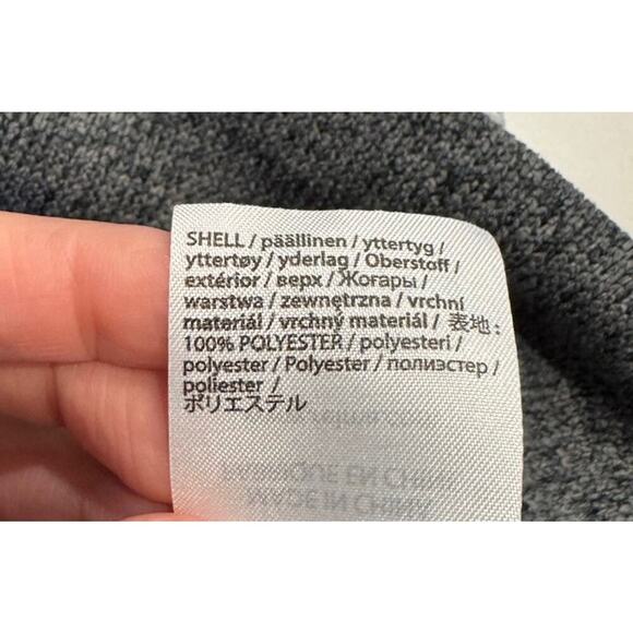 REIMA Jacket Kids Size 140 10Y Gray Fleece Zip Two Tone Long Sleeve - Picture 6 of 6